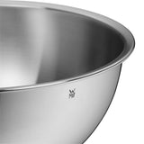 WMF Gourmet Schüsselset 4-teilig, Edelstahl Schüsseln für die Küche 0,75l - 2,75l, Rührschüssel Edelstahl, Salatschüssel, Servierschüssel, Cromargan, stapelbar